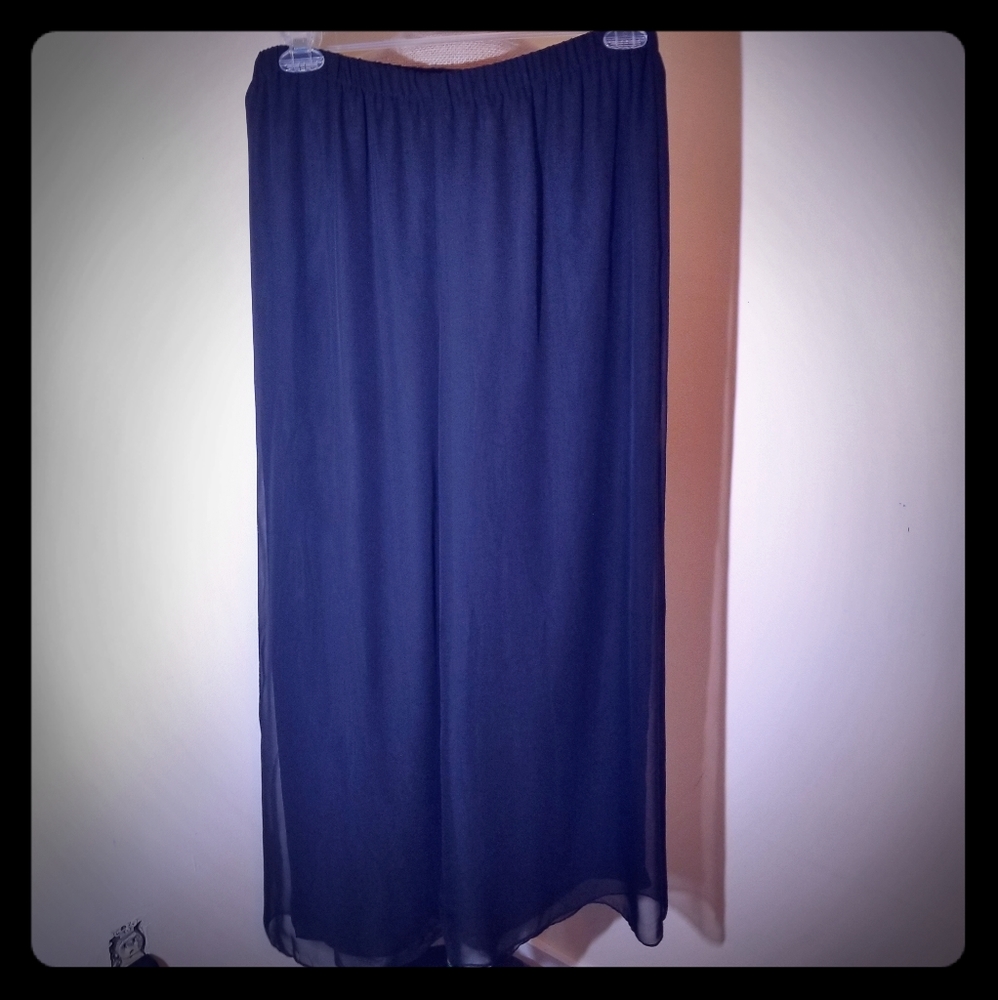🌻3/$20 Patra vintage black pillazzo dress pants size 8 - Picture 2 of 6